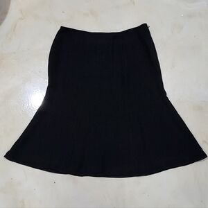 Black Flared Skirt size 12